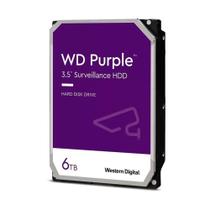 HD Western Digital Purple, 6TB, 256mb, Sata 3 - WD64PURZ