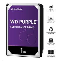 Hdd Wd Purple 1 Tb Para Seguranca / Vigilancia / Dvr - Wd10purz