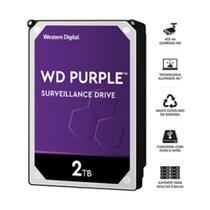 Hdd wd purple 2 tb para seguranca / vigilancia / dvr - wd20purz