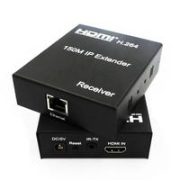 HDMI Extender Extensor via Cabo de Rede CAT5e-100m CAT6-150m