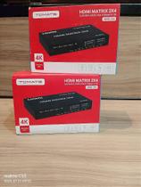 Hdmi matrix 2 x 4 com 3d - tomate mhd-214 Hdmi matrix 2 x 4 com 3d - tomate mhd-214