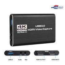 HDMI para USB 3 0 4K Dongle 1080P HD Recorder para OBS Game Cap
