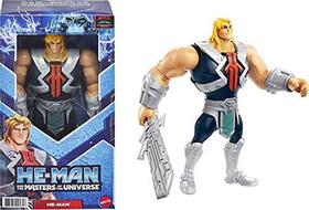 He-Man and the Masters of the Universe He-Man Large Figure with Accessory Inspired by MOTU Netflix Animated Series, 8.5-in Collectible Toy for Kids Ages 4 Years & Older