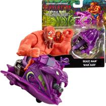 He-man Mini Boneco Beast Man e Veículo - Mestres do Universo - Mattel GYY30