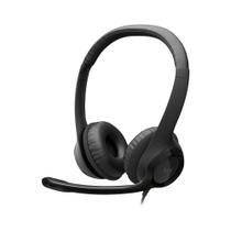 Head Fone USB com microfone e controle de volume Logitech