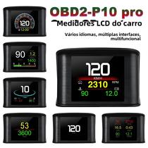 Head Up Display (HUD) OBD2 para Carro - Velocímetro Digital para Língua Russa P10 Pro Head Up Display (HUD) OBD2 para Carro - Velocímetro Digital para Língua Russa P10 Pro