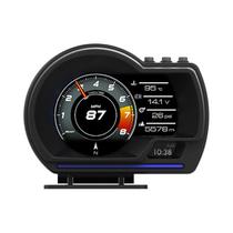 Head Up Display (HUD) para Carro e Caminhão - Velocímetro OBD2 com GPS, Turbo, RPM e Alarme