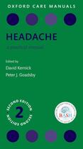 HEADACHE A PRACTICAL MANUAL, Autor: KERNICK / DAVID KERNICK, PETER J. GOADSBY HEADACHE A PRACTICAL MANUAL, Autor: KERNICK / DAVID KERNICK, PETER J. GOADSBY