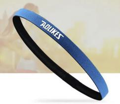 Headband Faixa De Cabeça Testeira Aolikes Sweatband Azul Escuro