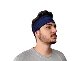 Headband Faixa De Cabelo Testa Bandana Proteção Uv Unissex