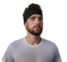 Headband Faixa De Cabelo Testa Bandana Proteção Uv Unissex