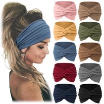 Headbands Jesries African Wide Hair Wrap para mulheres x10
