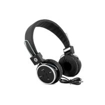 Headfone bluetooth sem fio micro sd fm p2 kp-367 preto