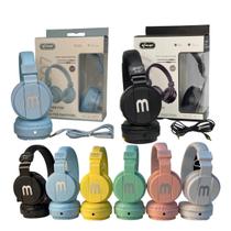 Headfone Com Cabo Removível E Microfone Fone De Ouvido Knup