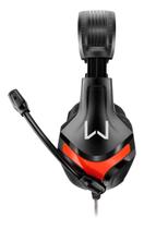 headfone gamer microfone multilaser warrior p2 preto vermelho ph101 game online competitivo warzone - Kit de Produtos