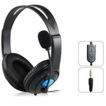 Headfone Para Ps4 Com Microfone Para Conectar No Joystick