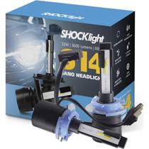 Headlight s14 nano h15 6000k 12v 32w 3600lm - shocklight