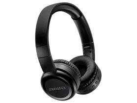 Headphone Bluetooth Aiwa AWS-HP-03-B com Microfone Preto