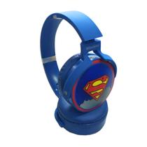 Headphone Bluetooth Ajustável c/ Microfone Infantil Heróis