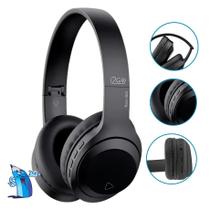 Headphone bluetooth bass 300 i2go dual connect microfone integrado p2/usb-c/micro sd bateria até 10h preto