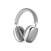 Headphone Bluetooth Get Max Prata 12 horas de bateria, com Microfone