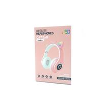 Headphone Bluetooth Orelha de Gato Branco DW-B39