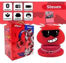 Headphone bluetooth sem fio infantil estilizado