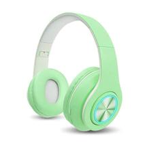 Headphone Bluetooth Sem Fio Inpods Boom Dobrável Verde - Melhoresofertas