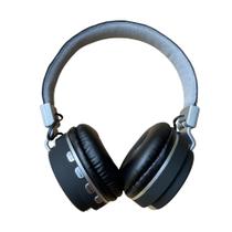 Headphone Bluetooth Sem Fio Mp3 Com Rádio FM Suporte Micro SD Microfone Preto
