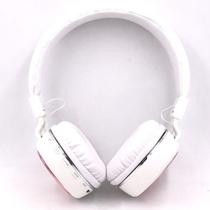 HEADPHONE BLUETOOTH SEM FIO SD ALTOMEX A-850 Branco/Vermelho