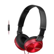 Headphone Com Fio Vermelho Sony - MDRZX310APRZUC