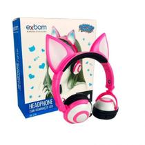 Headphone Cosplay Com Iluminação De Led Hf-c30 - Fox