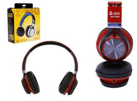 Headphone Estereo com Microfone P2 150MW HM-750MV Vermelho HM - 750MV Infokit