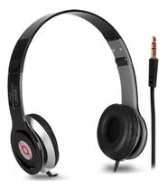 Headphone Fone De Ouvido Com Fio Estéreo Dobrável Celular