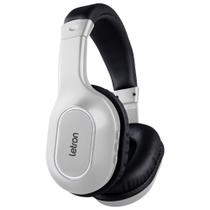 Headphone Fone De Ouvido Sem Fio Beat Preto Branco Alta Definição Bluetooth Letron - Leonora