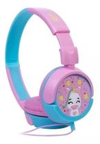 Headphone Fone Kids Criança Unicórnio Rosa Hp-304 Oex