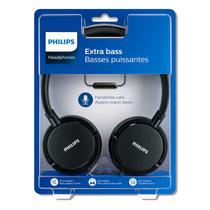 Headphone Fone Philips Extra Bass Preto Shl5005/00 Microfone