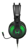 headphone gamer led microfone multilaser warrior raiko 7.1 usb verde game online competitivo warzone - Kit de Produtos