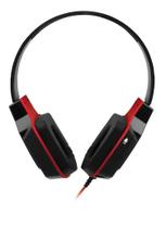 headphone gamer microfone multilaser earpad p2 preto vermelho ph073 game online competitivo warzone - Kit de Produtos