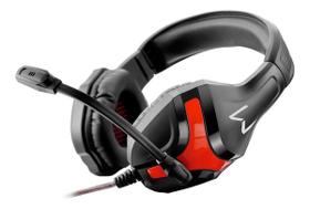 headphone gamer microfone multilaser warrior p2 preto vermelho ph101 game online competitivo warzone - Kit de Produtos