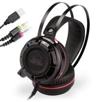 Headphone Gamer Super Bass 7.1 Headset C Led PC Console Celular