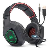 Headphone Gamer Super Bass Headset C Led RGB PC Xbox Celular - Knup