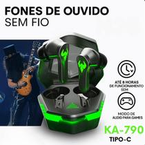 Headphone Gamer TWS com Tecnologia 5.1 e Baixa Latência Headphone Gamer TWS com Tecnologia 5.1 e Baixa Latência