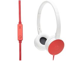 Headphone HP H2800 Cardinal com Microfone Vermelho