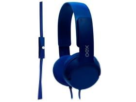 Headphone Infantil OEX Kids HP303 Teen - com Microfone Azul