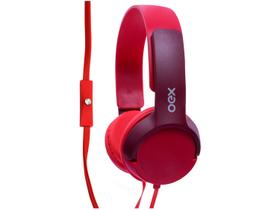 Headphone Infantil OEX Kids HP303 Teen - com Microfone Vermelho
