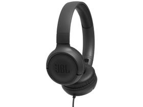 Headphone JBL Pure Bass Sound TUNE 500 com Microfone - Preto - JBL - H - Preto