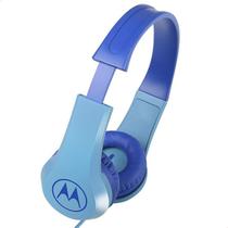 Headphone Motorola JR200 Kids c/ Isolamento de Ruído Azul