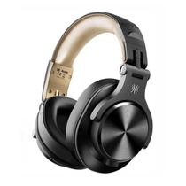 Headphone OneOdio A70 Sem Fio Bluethooth Dj Profissional Com Isolamento de Ruido Dourado