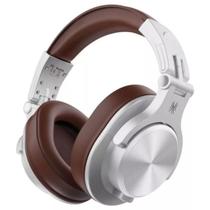 Headphone OneOdio A70 Sem Fio Bluethooth Dj Profissional Com Isolamento de Ruido Prateado